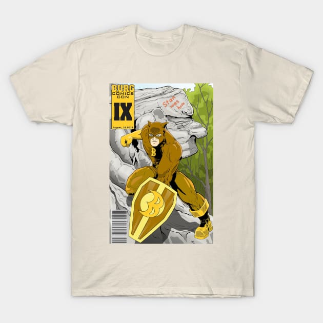 Burg Comics Con 2018 T-Shirt by burgcomics